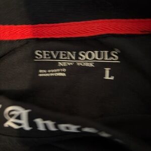 Seven Souls Men's Black Short Sleeve Tee